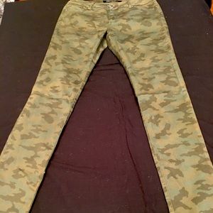 Camouflage Skinny Jeans BNWOT